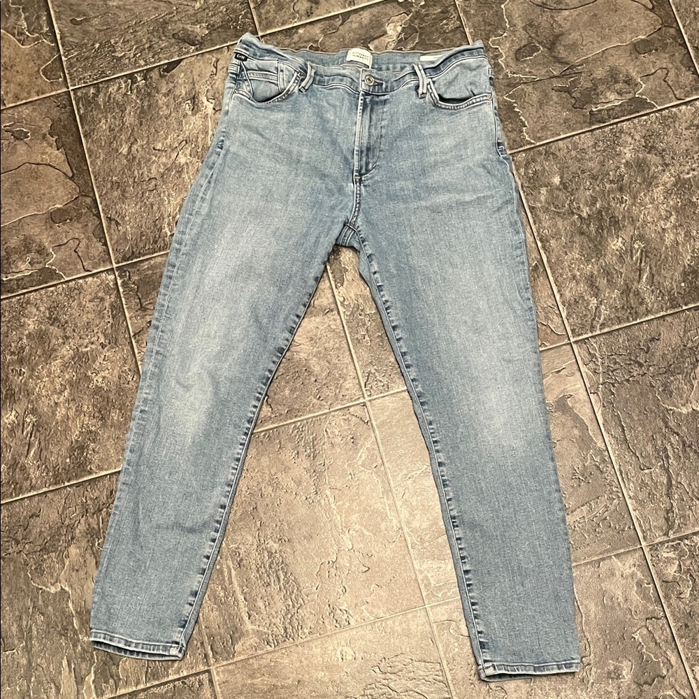CITIZENS OF HUMANITY Rocket Ankle Women’s Blue Y2K Denim Jeans